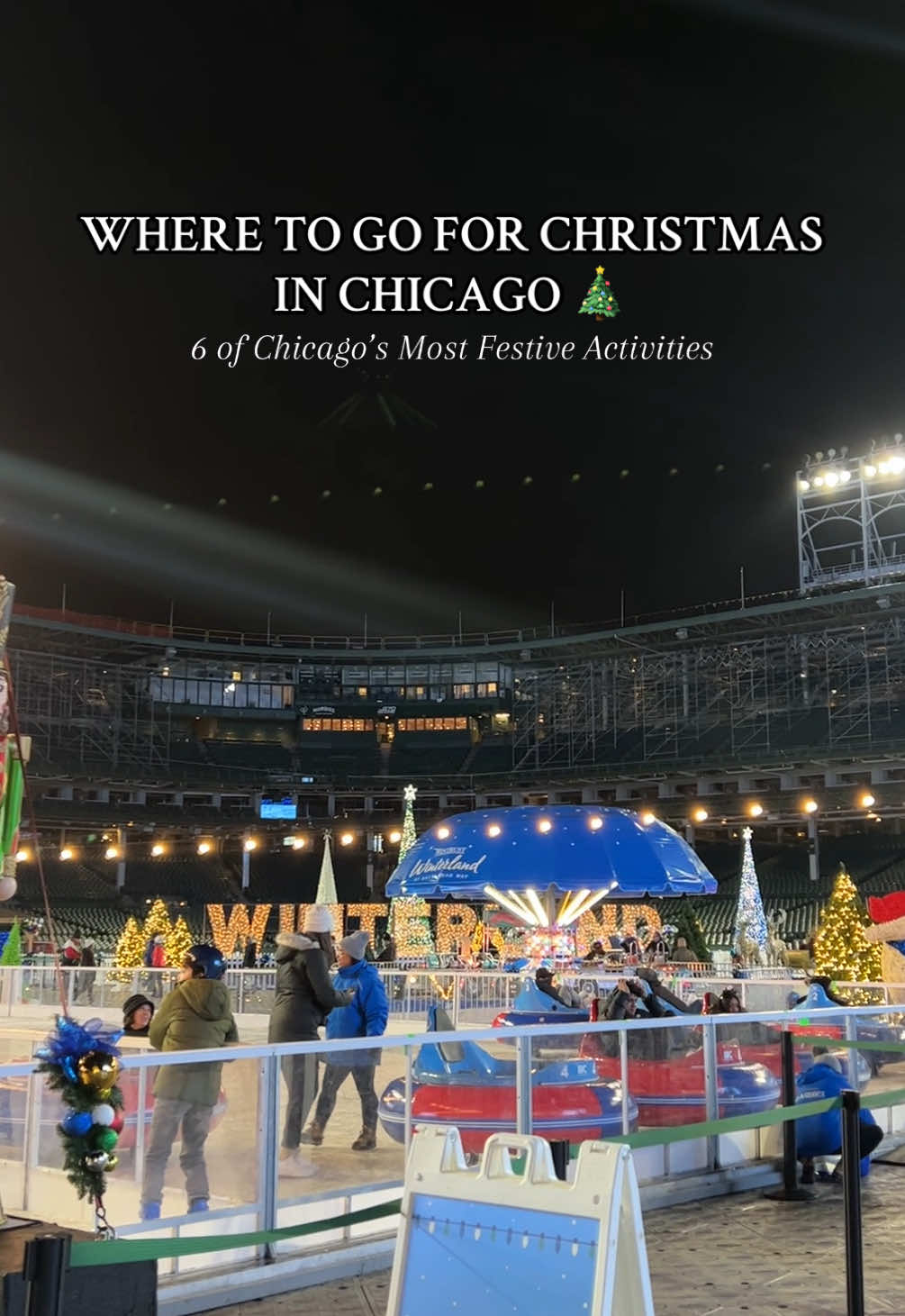 Christmas in Chicago ❤️ #chicagochristmas #chicagowinter #christmasinchicago #chicagothingstodo #thingstodoinchicago 