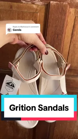 Replying to @Marksuuu basta tatak grition siguradong maganda at matibay🌱✨#sandal #sandalforwomen #camping #Hiking #travel #grition 