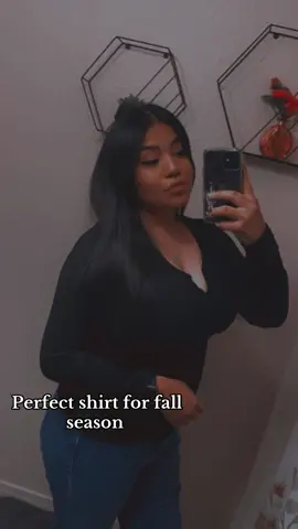 Perfect shirt for fall season #fyp #fypage #foryourpage #foryou #falloutfits 