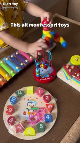 sharing with you mga moms itong isang set na wooden toys at super mura lang nya. #Woodentoysset #Elartoy #Educational #montessoritoys #fyp 
