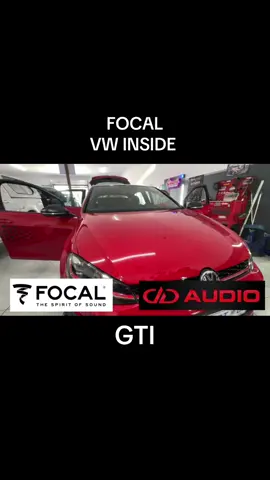 So weve got this RAD RED GTI in for Focal Inside and DDAudio STAY TUNED !! Gonna be DEADLY 🙌🏻 #ddaudio #focal #sound #caraudio #vw #gti 