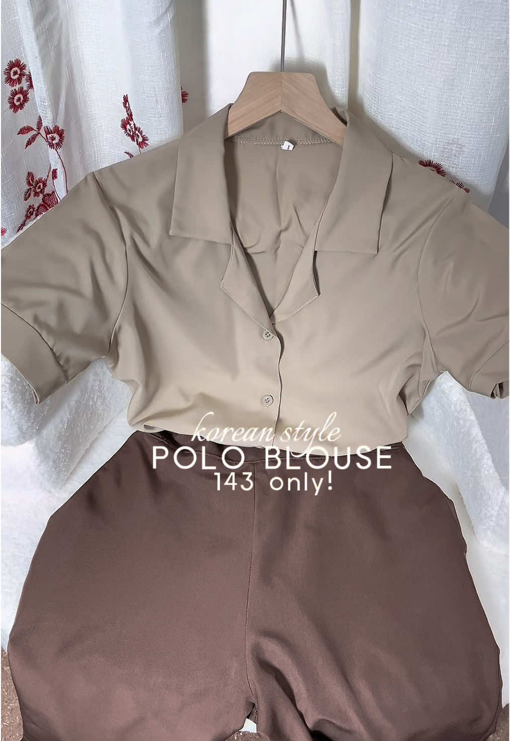 polo blouse supremacy> #polo #blouse #OOTD #capsulewardrobe #TikTokFashion #fyp #casualoutfits 