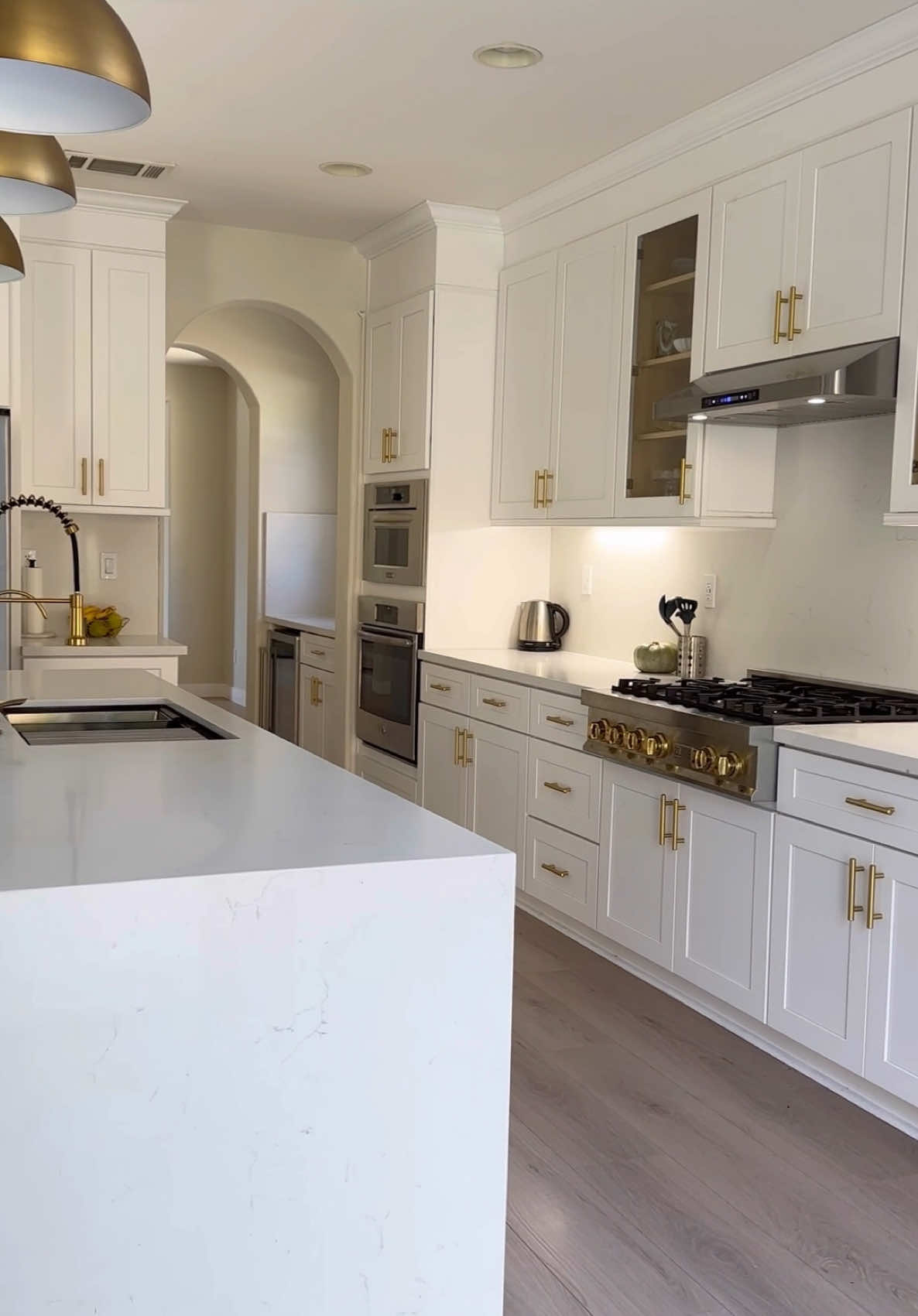 Dream kitchen😍 #kitchenrenovation #houserenovation #dreamkitchen #kitchengadgets 