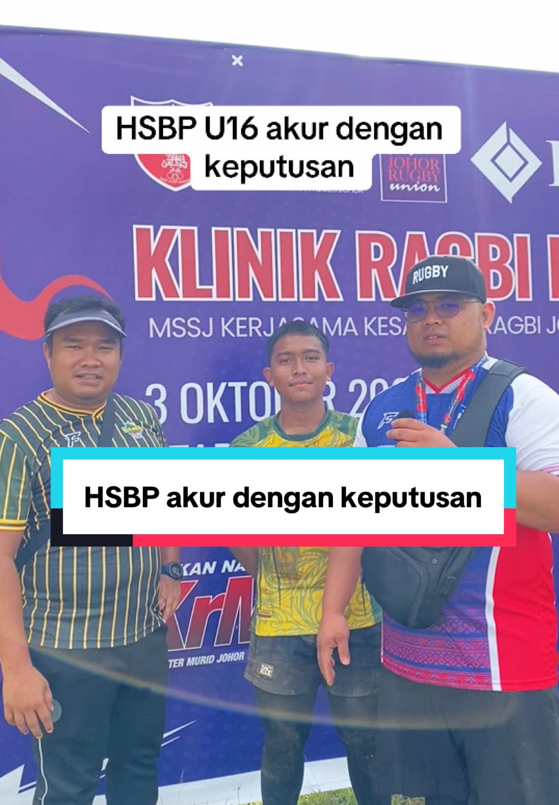 Walaupun terpaksa akur HSBP akan baiki next game! #jrc2024 #ragbijohor #ragbimalaysia #johorrugbycarnival #ragbi #stadiumragbi #johor