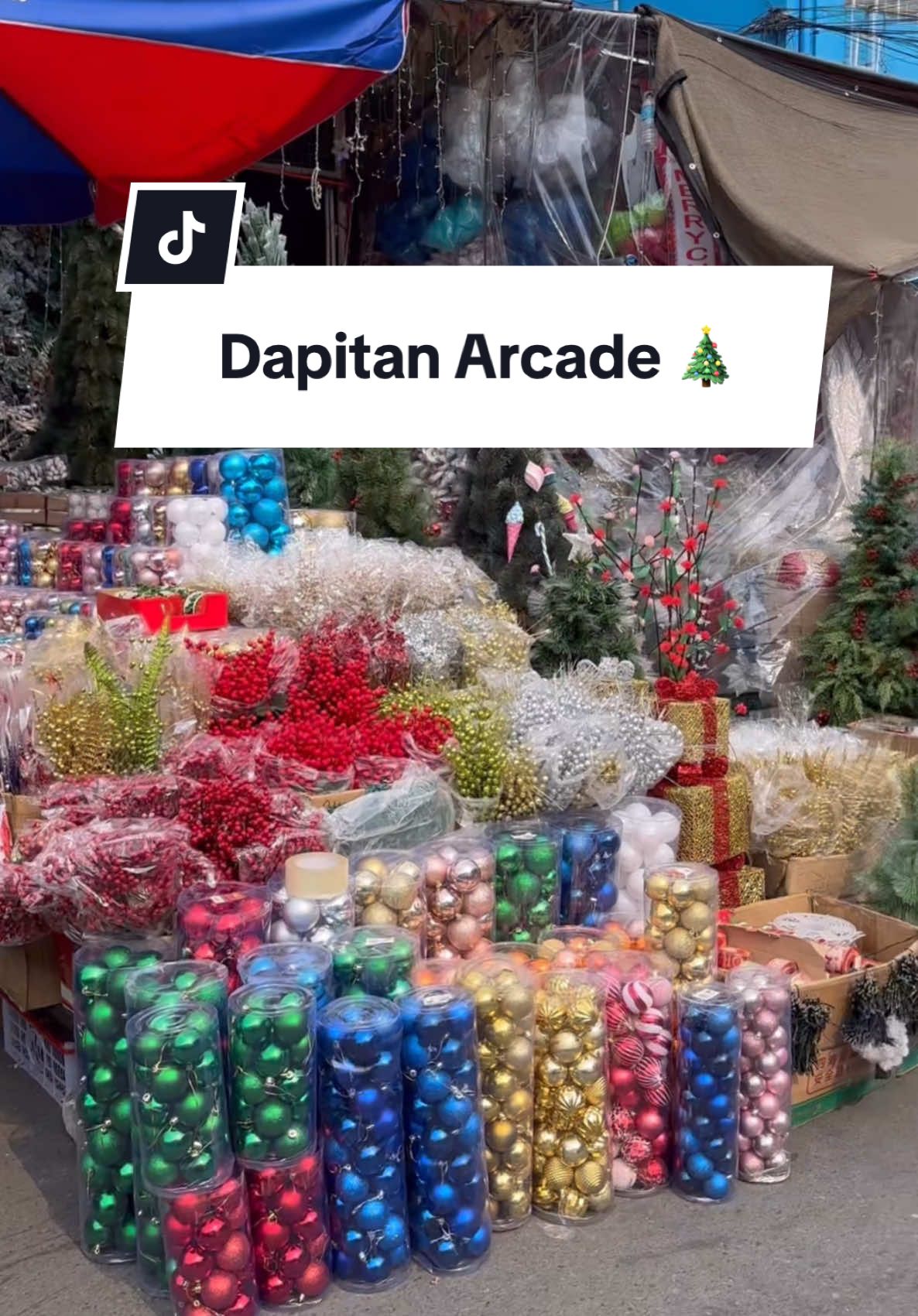 Murang bilihan ng Christmas decors tara! Na-miss ko lang mag mini vlog #minivlog #shopwithme #shopping #dapitanarcade #christmasdecor 