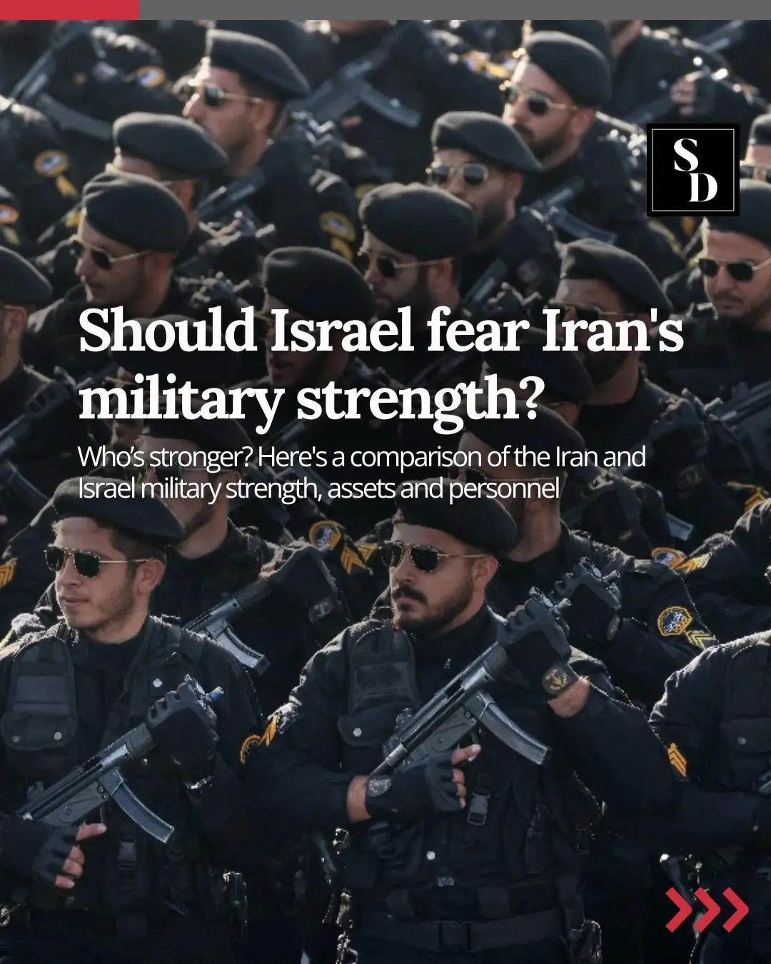 The risk of escalation looms as Iran launches missiles at Israel following the death of Hezbollah and Hamas key leaders. The key question now is: who holds the upper hand? Here’s a comparison of Iran and Israel's military strength. #Iran #Millitary #Israel #Strength #MissilesAttack #Hamas #Hezbollah #keyLeaders #MillitaryStrength #SinarDaily 