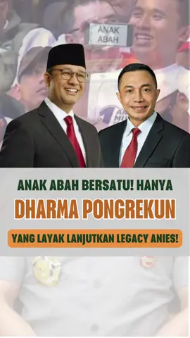 DHARMA LAYAK LANJUTKAN LEGACY ANIES!!! #AniesDukungDharmakun #aniesbaswedan #anakabah #dharmakunjakarta  #dharmapongrekun #dharma #dharmajenderal #jenderalpolri #adhimakayasa #jakartahariini #jakartakeras #jakartaberadab #gubernurjakarta #dharmakungubernur #jakartaselatan #jakartapusat #jakartatimur #jakartabarat #pilgubjakarta #pilgub2024 