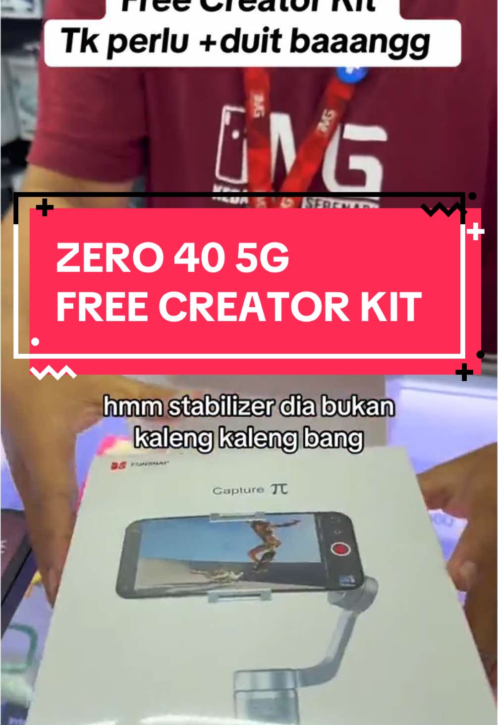 INFINIX ZERO 40 DAPAT FREE CREATOR KIT BAAANGG . MANA ADA KENA TAMBAH DUIT BAAANGGGG 😩 #infinix #infinixzero #infinixzero405g 