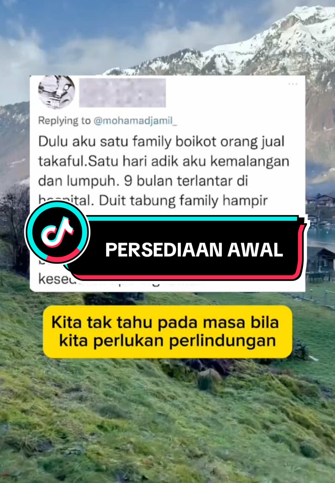 Buatlah persediaan awal🥹 #hibah #hibahtakaful #medicalcard #takafulawareness #fyp #fypシ゚viral #takaful #trustedagent #viral 