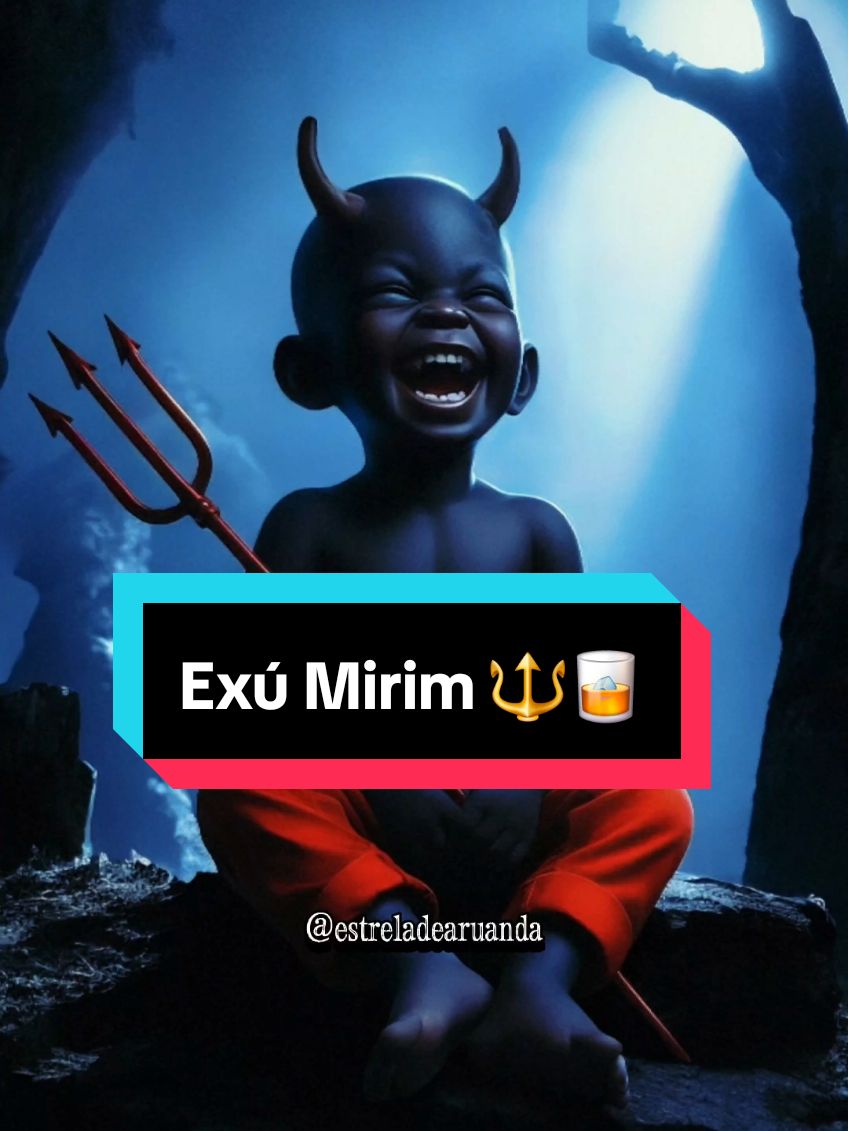 Exú Mirim 🔱🥃 #umbanda #pontosdeumbanda #exumirim #exu 