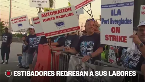 🗣️🗞️ ¡Buenos días!  Estas son las #noticias más importantes que debes saber este viernes 4 de octubre de 2024. 📌 Termina la huelga de los trabajadores del puerto y consiguen aumento salarial. 📌 Aumenta a más de 215 la cifra de muertos tras #Helene.  📌 Revisan nueva evidencia en el caso de los hermanos Menéndez. 📌 La republicana Liz Cheney hace campaña por #KamalaHarris.  📌 Estrenamos el podcast El péndulo junto a #RadioAmbulante 