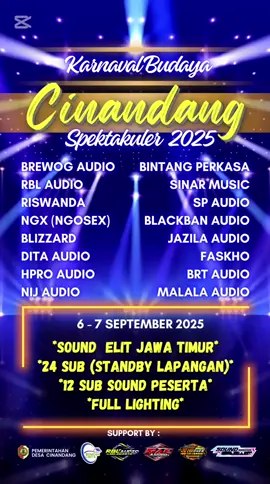 berita dari A1 #karnavalcinandang2025 #karnavalbudaya #karnavalspektakuler #soundviral #soundhoreg #cinandang #dawarblandong 