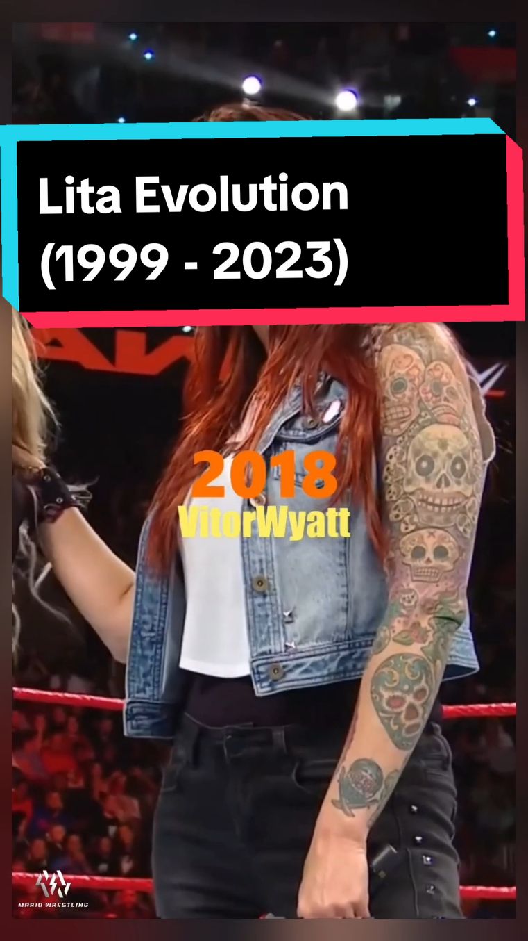 Replying to @rebecaromero245 Lita Evolution (1999 - 2023). #wwelita #amydumas #teamxtreme #teamextreme #lita #litaevolution 