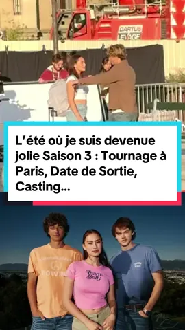 Le tournage de la saison 3 de l’été où je suis devenue jolie à Paris a étonné tout le monde puisque Belly est censée voyager en Espagne et non en France dans les livres. De multiples théories circulent concernant Belly, Jeremiah et Conrad après la fuite de cette scène ! #thesummeriturnedpretty #tsitp #leteoujesuisdevenuejolie #bellyconklin #jeremiahfisher #conradfisher #BookTok #belly #lolatung #gavincasalegno #christopherbriney #ginnyandgeorgia #culpamia 