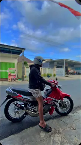 🗣️; mas shogunmu kok apik  🙇‍♂️ ; mboten mas wong ngebul       #2stroke #satrialumba #satria2tak #fypシ #fyp 