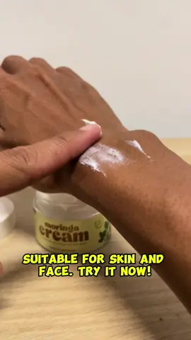 Moringa cream with shea butter for skin #natural #eczema #psirosis #moringa #moringacream #kampongherbs 