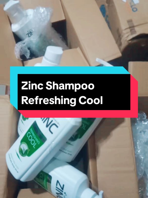 Zinc Shampoo Refreshing Cool #sampo #sampozinc #shampozincmurah #samporambut #sampomurahtiktok 