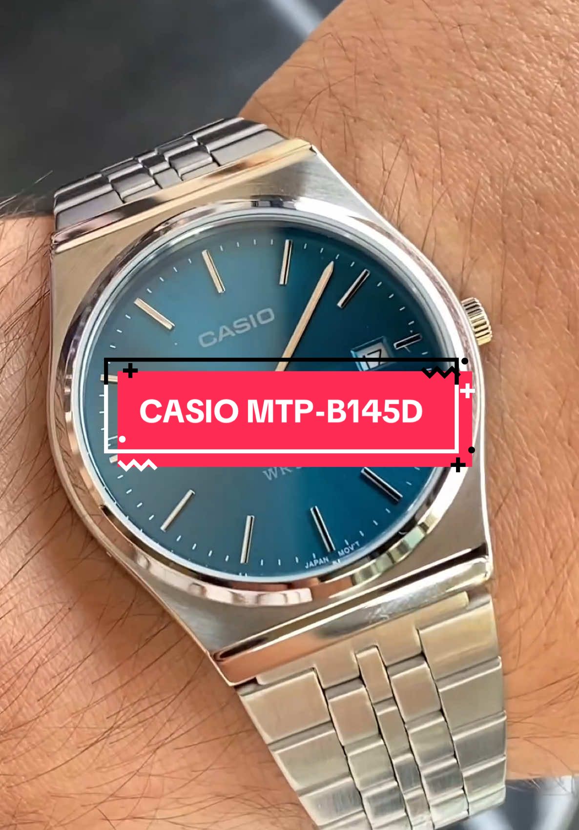 Casio general analog mtp-b145d .original casio 💯. 1tahun waranti. #casio #mtpb145d #menwatch #jamtangan #casiowatch #fyp #analogwatch 