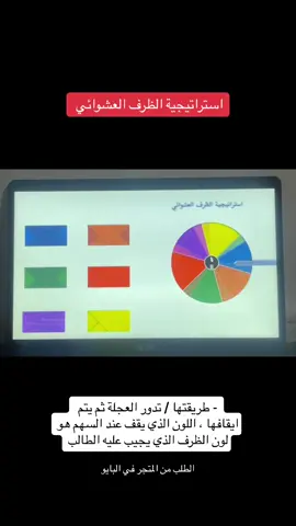 #عجلة_الألوان #استراتيجيات_تدريس #استراتيجيات_التعلم_النشط #استراتيجيات_التعليم #اكسبلورexplore 