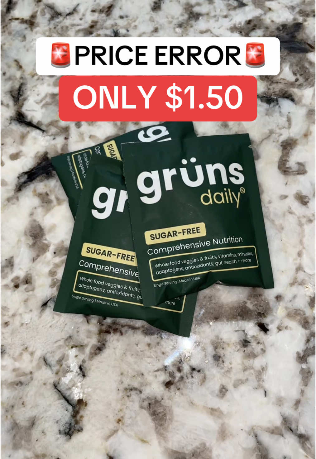 Gruns Gummies is only $1.50 on this massive triple discount right now! #grunsgummies #gruns #vitamin #vitamins #SelfCare #falldealsforyou #touchdowndeals #grwm #fall #fallfashion #elevateyourhome #treasurefinds #sunsetsavings #fallfinds #seasonalessentials #fallingforGKA #makecozyhomeaffordable #tiktokshopholidayhaul #TikTokShopBlackFriday #TikTokShopCyberMonday  