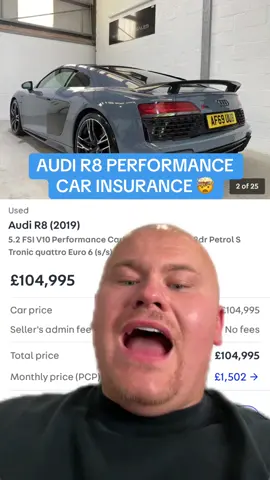 Audi R8 Car Insurance Saver 🤯 #zacstudd #carsoftiktok #carguy #carinsurancetips #cartiktok #carinsurancehacks 