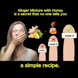 Ginger Mixture with Honey is a secret that no one tells you | a simple recipe