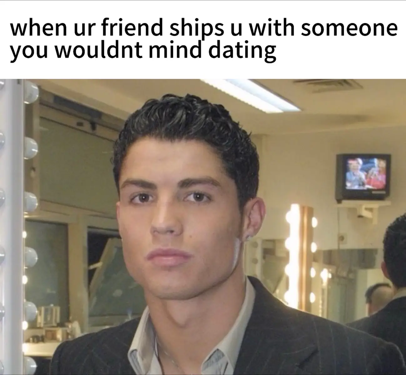 #fyp #friendship #legend #cristianoronaldo #fine #europe #goodthing #goodlooking #reaction #real 