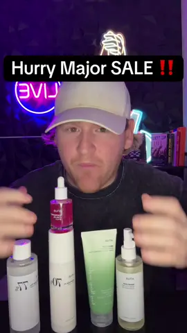 Hurry theres a major sale on Anua Skincare! #tiktokshop 