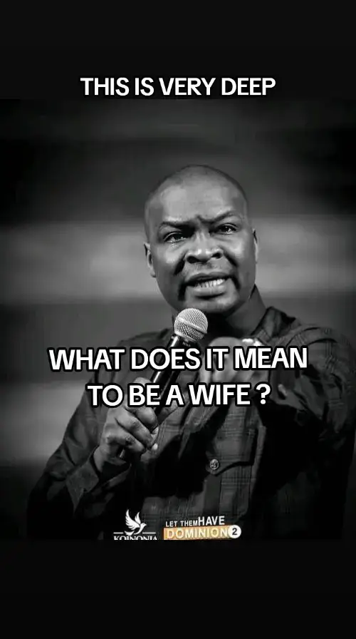 What does it mean to be a wife