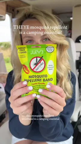Our insect repellent wristbands offer all-day protection from mosquitoes, so you can enjoy the adventure. #TheEye #Camping #CampingEssentials #Hiking #MosquitoRepellent #InsectRepellent #Mosquitoes #NaturalRepellent #CrueltyFree #Sustainable #EcoFriendly #PlantBased