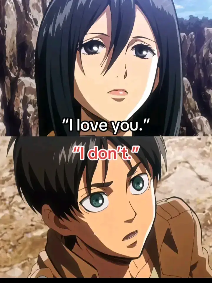 i love you more Eren🕊️ #eren #erenyeager #mikasa #mikasaackerman #AttackOnTitan #shingekinokyojin #anime #masukberanda #xybca #fyppppppppppppppppppppppp 