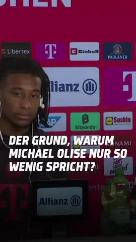 Ist das der Grund, warum Michael Olise nur so wenig spricht? 🫢 #sport1news #sport1 #olise #fcb #fussball