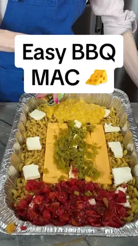 Easy BBQ Mac #food #Foodie #yum #yummy #cooking #Recipe #easy #bbq #viral #hone #family #Love #fyp #foryou #usa 