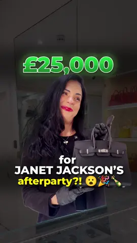How much would you pay to impress a celebrity? 👀💸 @jackie.world #fyp #janetjackson #birkin 