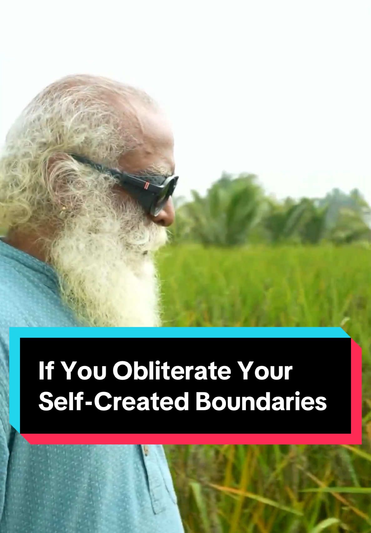 If You Obliterate Your Self-Created Boundaries  #sadhguru #wisdom #quoteoftheday #spirituality #life #food 