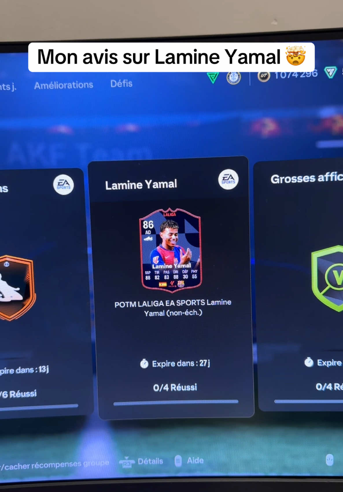 Player Review | Lamine Yamal POTM est dispo, faut-il le faire ? #lamineyamal #yamal #potm #sbc #fut25 #fifa25 #fc25 #playerreview 