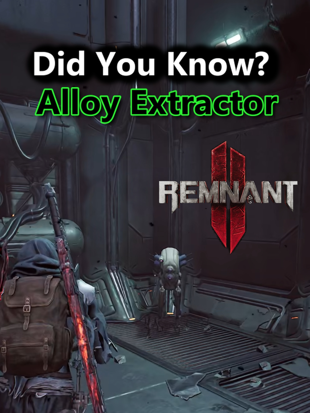 Remnant 2 - Did You Know? | Alloy Extractor | How to find Sparky in N'Erud and convince her to come back to Earth and give you the Alloy Extractor on Remnant 2 The Dark Horizon.  Remnant II is the sequel to the Remnant: From the Ashes that pits survivors of humanity against new deadly creatures and god-like bosses across terrifying worlds. Play solo or co-op to explore the depths of the unknown to stop an evil from destroying reality itself.  The game was played and recorded by Ulv.  #shorts      #remnant2   #remnant2game     #remnant2gameplay                        #remnant2theforgottenkingdom    #remnant2thedarkhorizon        #fyp    #gaming    #gamingshorts     #soulslike    #thedarkhorizon