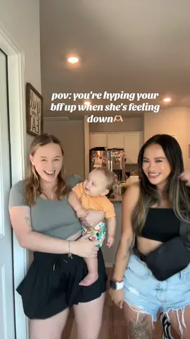 How can you not hype her up?🤪❤️ #hype #MomsofTikTok #momlife #babiesoftiktok #momhumor @Ariel Robinson ❤️‍🔥 