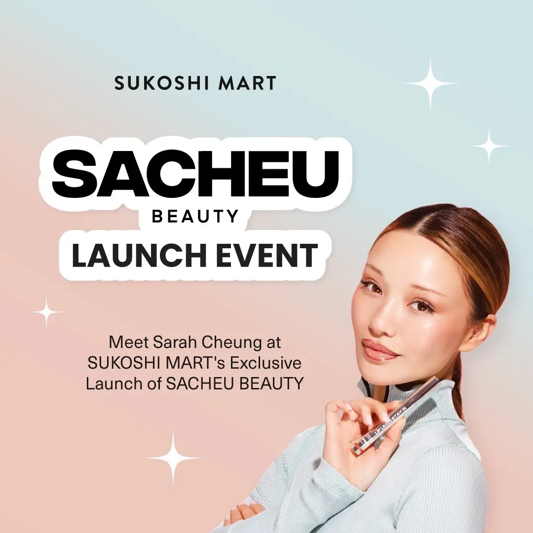 Big news! SUKOSHI MART is excited to be your new go-to for @SACHEU Beauty , the first-ever Canadian retailer to carry the viral brand ✨   Celebrate the launch with an extra special meet & greet with the founder, @Sacheu ! Come by for peak vibes and grab cult-fave beauty products. 😚💕 See you there? ♡ 🗓️ Sunday October 20 | 9AM - 11AM EST 📍 Scarborough Town Centre (Upper Level, across Old Navy)  #sacheu #sacheubeauty #thingstodotoronto #scarboroughtowncentre #scarboroughevents 