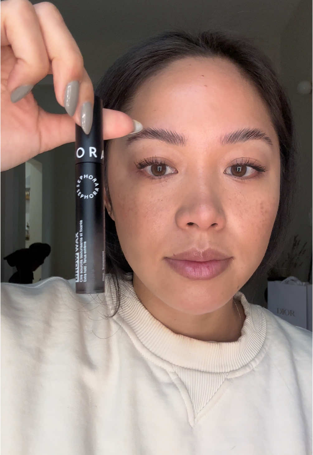 A real good brow gel dupe @sephora @Sephora Collection #laminatedbrows #beautyhack