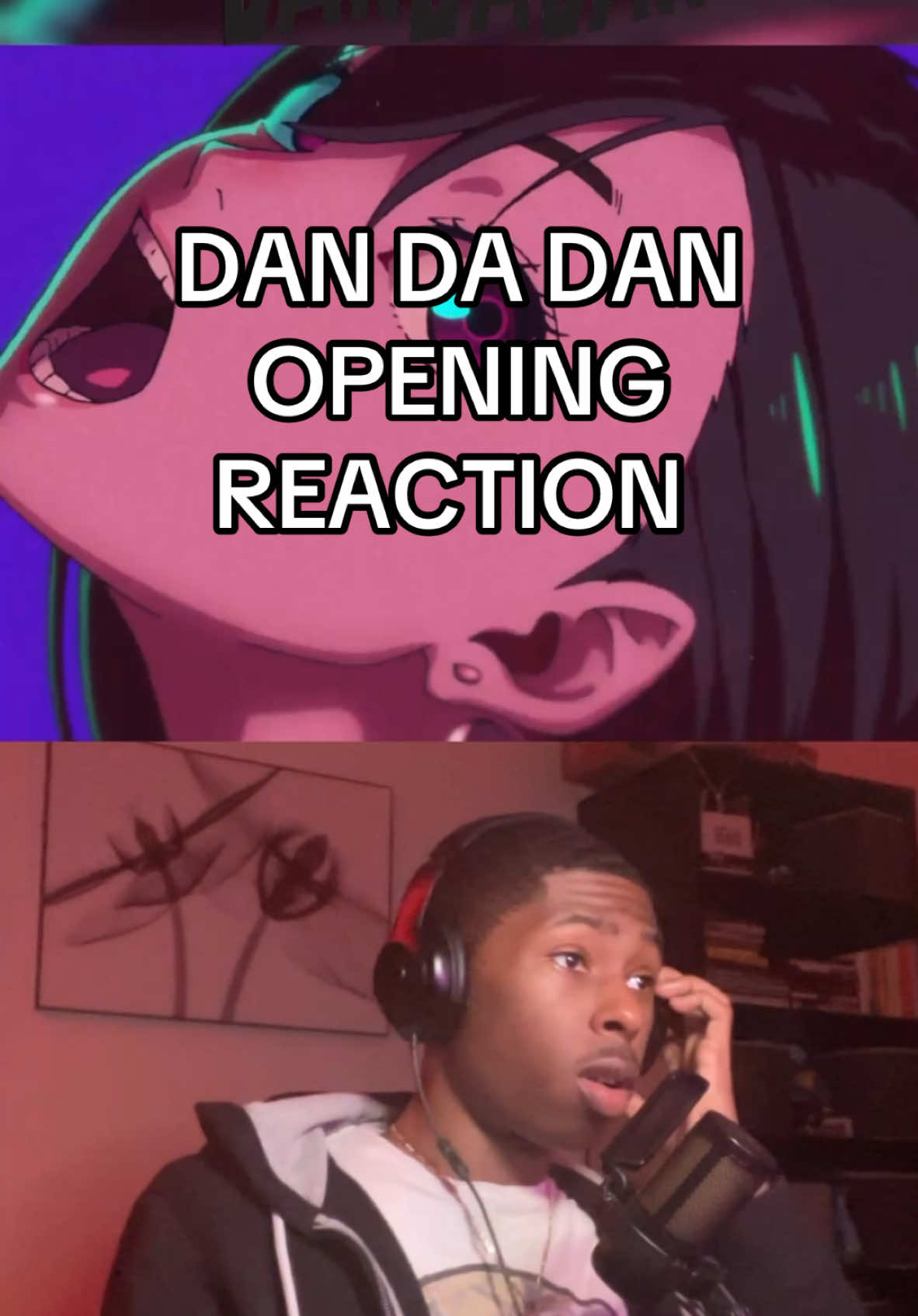 they COOKED 🔥 #dandadan #opening #anime #animetiktok #animefyp #animeopening #animereaction #reaction 