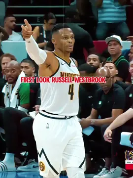 First look russell westbrook at denver 👀#russellwestbrook #denvernuggets #nbahighlights 