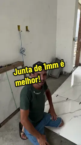 #construçao #porcelanato #pedreiro #obra junta de 1 mm !!!