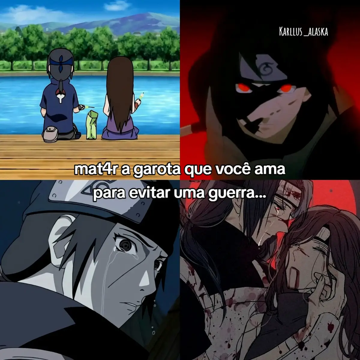 @N.E.V.∆.S.K.∆  愛 🌙🖤 #itachi #obito #izumi #rin #naruto #foryou #viral #Anime #karllos_alaska 