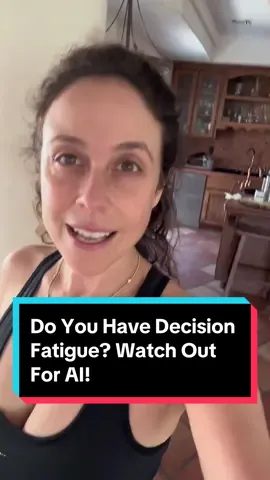 AI's influence on our daily decisions is growing at an alarming rate 🚨 I've noticed a shift in my own behavior - reaching for AI tools even for personal dilemmas. It's a double-edged sword: helpful support on one side, potential over-reliance on the other. As we navigate this new world, it’s important we stay mindful about our relationship with the technology in our lives. Are you seeing signs of AI dependency in your life? How do you maintain a healthy balance? Let's chat about it! 👇 #AI #TechTok #DecisionFatigue #MentalHealth #Health #Awareness 