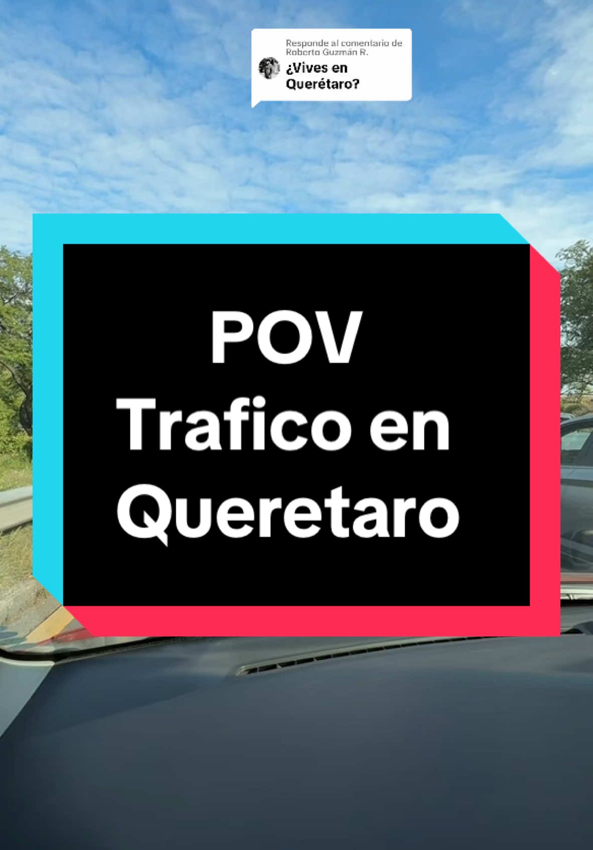 Respuesta a @Roberto Guzmán R. #qro #queretaro #trafico #queretarocheck 