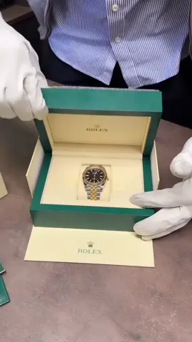 Rolex Oyster Perpetual Datejust Black Dial #RolexCambodia #rolex #watch #fypシ #ហាងនាឡិកា 