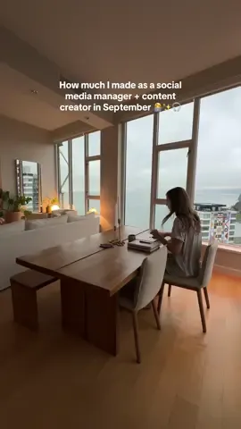 Exposing myself here 😅 How much I made as a freelance SMM + content creator in September - this is before tax and every month is different! 👩‍💻#socialmediamanager #salarytransparency #salarybreakdown #contentcreator 
