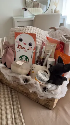 Boo basket for my teen daughter 🍂🎃👻  #boobasket #spookybasket #spookyszn #boobasketideas #basketideasdiy #fallseason #fall #cozy #cozyvibes #autumn #fy 