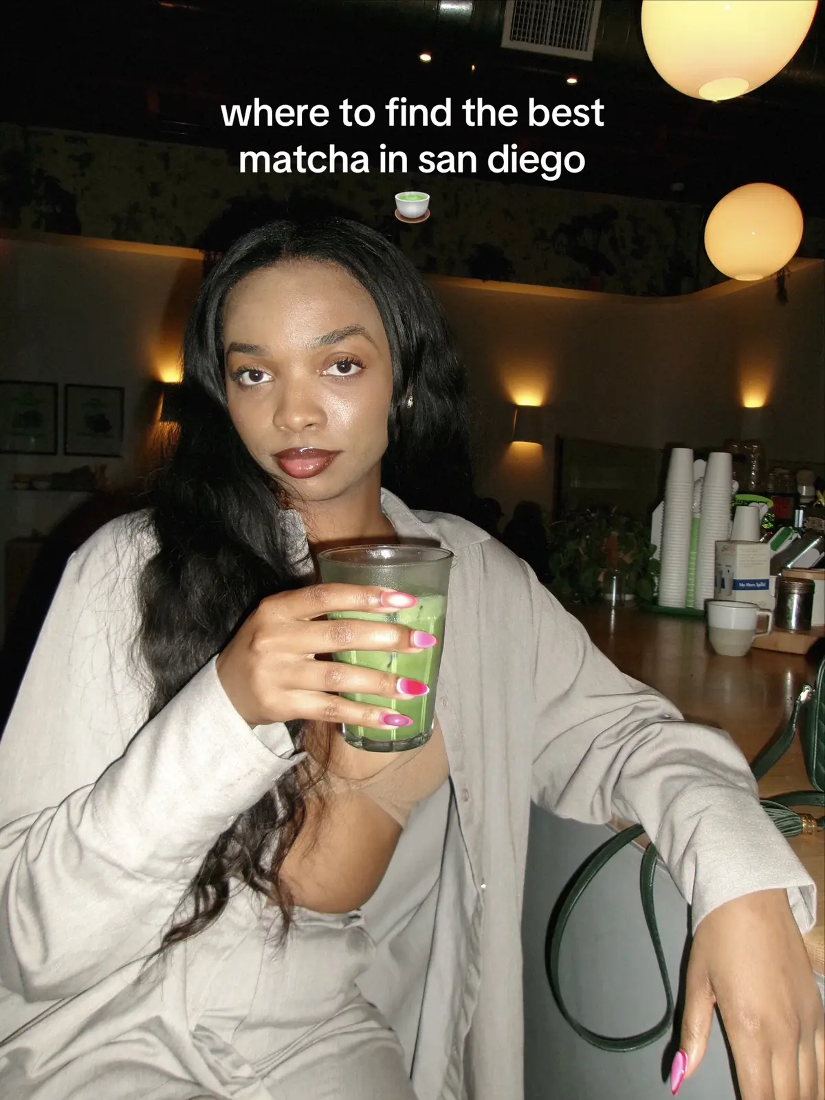 a matcha girly through and through 🤭 #sd #sandiego #matcha #matchalatte #matchacafe  